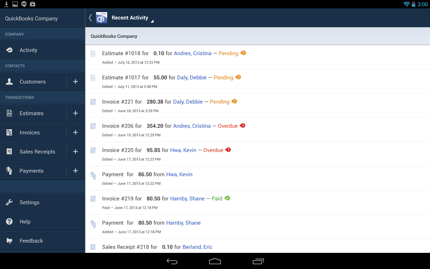 Quickbooks On Android Télécharger QuickBooks en ligne pour android