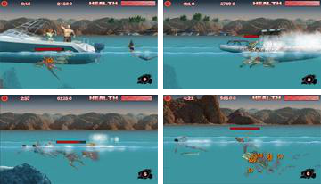 Пиранха 3ДД: Игра