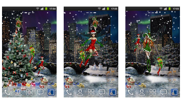 New York Ziemas Live Wallpaper