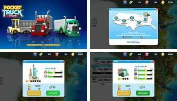 Pocket Truck Tycoon: Nečinná obchodní simulační hra