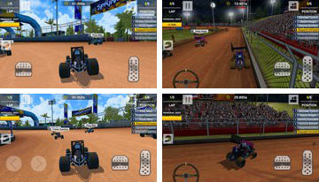 สกปรก Trackin Sprint Cars