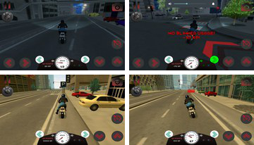 3D Motorcycle Driving