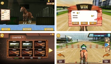 מירוץ יריבות: תחרות סוסים