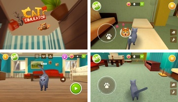 „Cat Simulator 3D“ - mano kačiukas