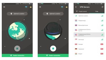 Volná odblokování a bezpečnostní VPN od VPN Proxy Master