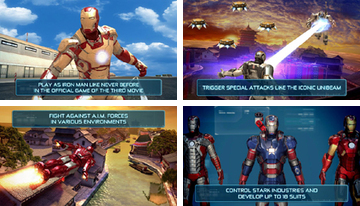 Iron Man 3 - Službeni igre