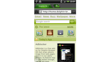 HD Dolphin Browser